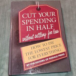 Book Cut Your Spending in Half Frugality Savings Save Money personal finance